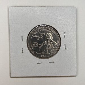 2021 D TUSKEGEE AIRMEN (ALABAMA) NATIONAL PARKS UNCIRCULATED QUARTER